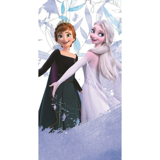 Disney Eiskönigin Wonderland Badetuch für Kinder aus Baumwolle – 70 × 140 cm