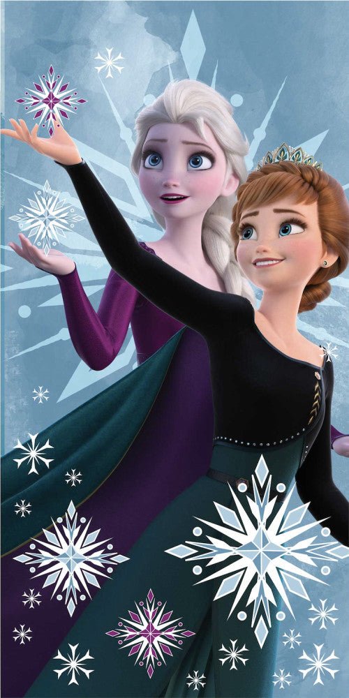 Disney Eiskönigin Snowflake Badetuch für Kinder aus Baumwolle – 70 × 140 cm