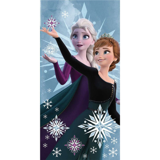 Disney Eiskönigin Snowflake Badetuch für Kinder aus Baumwolle – 70 × 140 cm