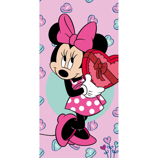 Disney Minnie Sweets Cotton Bath Towel for Kids – 70 x 140 cm