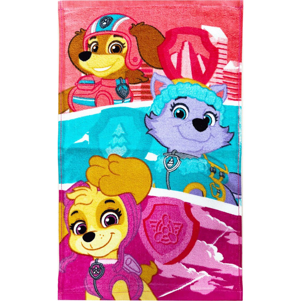 Paw Patrol Mighty Trio Gesichtstuch für Kinder aus Baumwolle – 30 × 50 cm