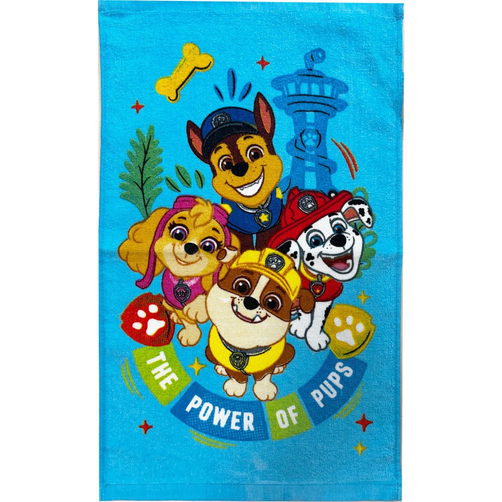 Paw Patrol Pups Power Gesichtstuch für Kinder aus Baumwolle – 30 × 50 cm