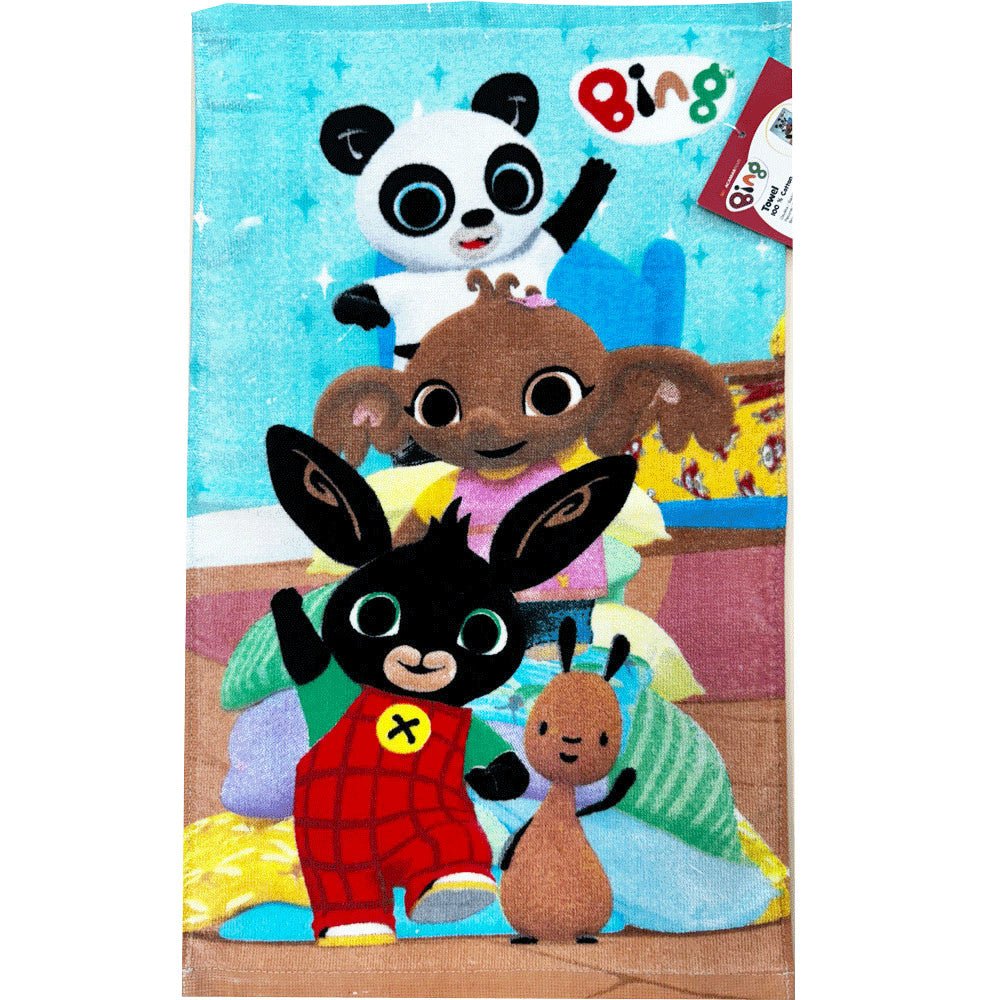 Bing Friendly Waves Gesichtstuch für Kinder aus Baumwolle – 30 × 50 cm