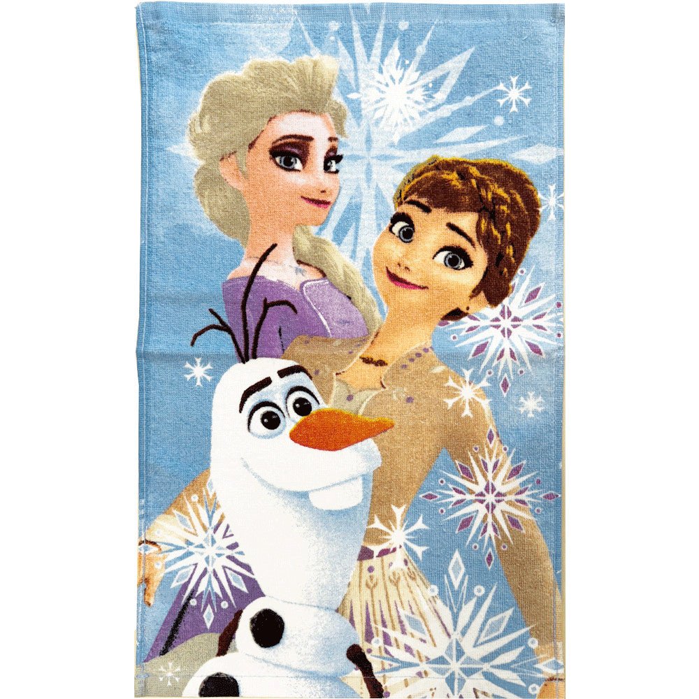 Disney Eiskönigin Olaf and the Sisters , , Tuch Gesichtstuch für Kinder aus Baumwolle – 30 × 50 cm