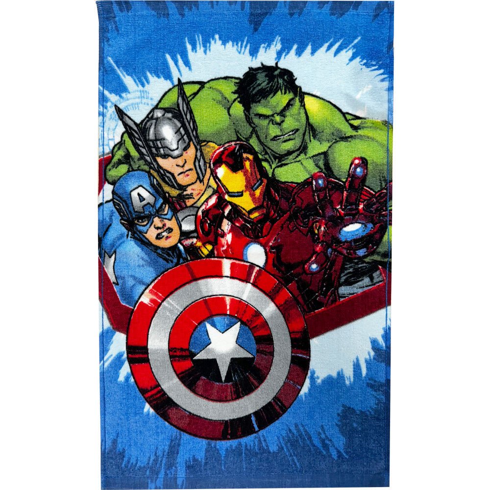 Avengers Dynamic Heroes Gesichtstuch für Kinder aus Baumwolle – 30 × 50 cm