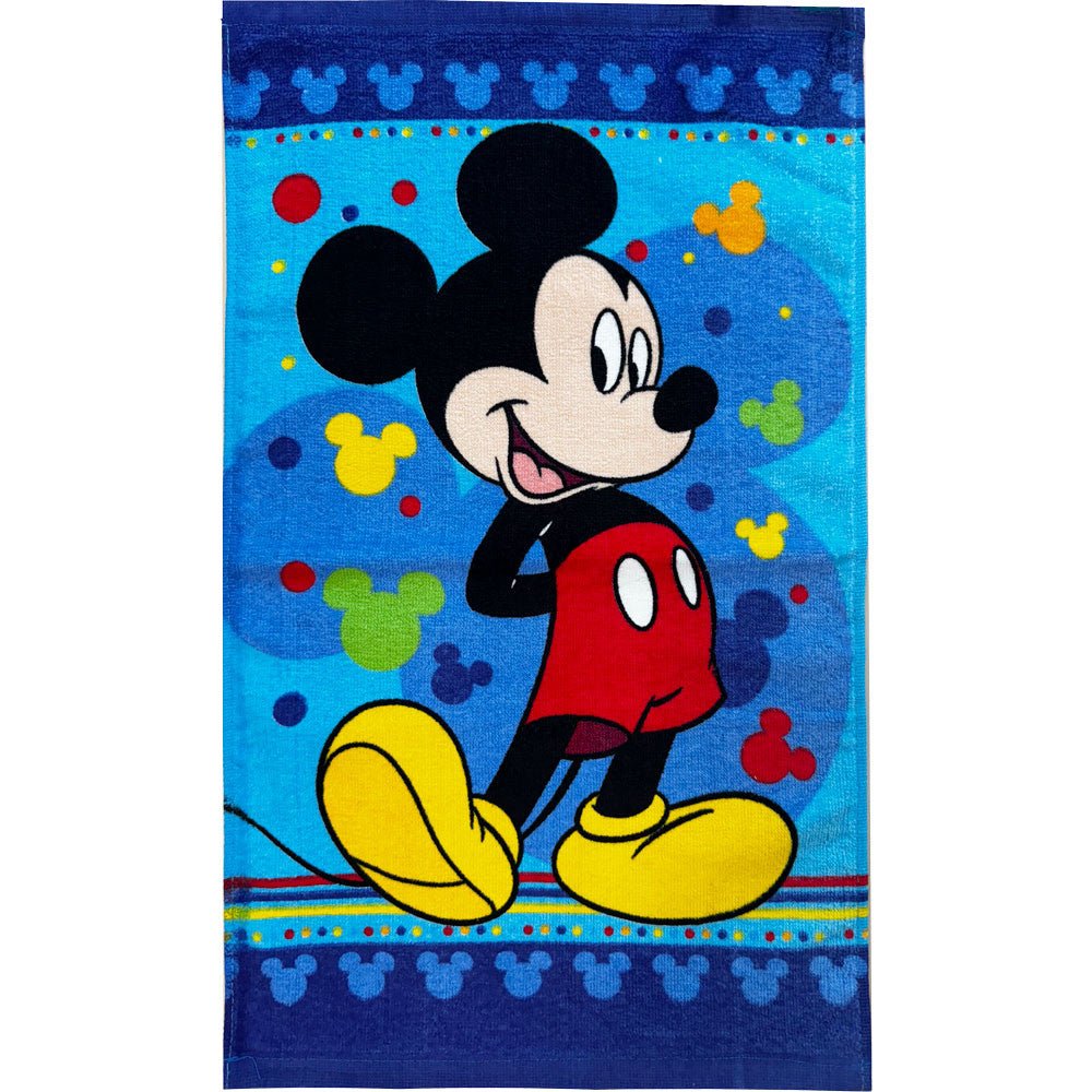 Disney Mickey Cheerful Pose , , Tuch Gesichtstuch für Kinder aus Baumwolle – 30 × 50 cm