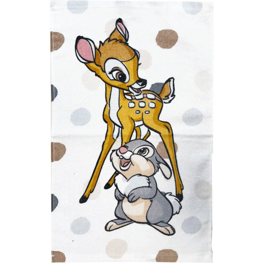 Disney Bambi Dotty Friends Gesichtstuch für Kinder aus Baumwolle – 30 × 50 cm