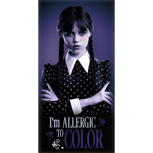 Wednesday Color Badetuch für Kinder aus Baumwolle – 70 × 140 cm