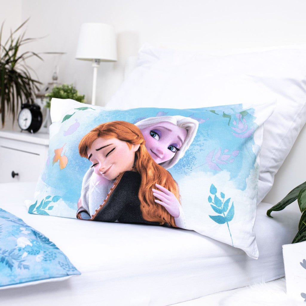 Disney Eiskönigin Nature is Magical Babybettwäsche-Set – 100 × 135 cm + 40 × 60 cm, Baumwolle