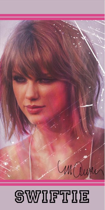 Taylor Swift Swiftie Badetuch für Kinder aus Baumwolle – 70 × 140 cm
