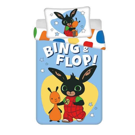 Bing Flop Cot Bedding Set – 100 × 135 cm + 40 × 60 cm, Cotton