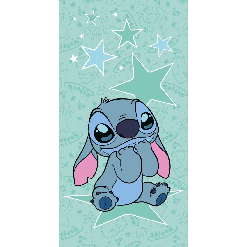 Disney Lilo and Stitch Starstitch Kids' Cotton Beach Towel – 70 x 140 cm