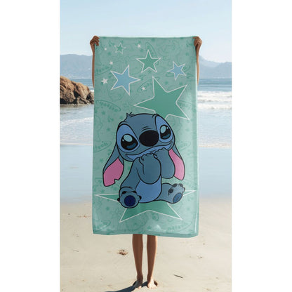 Disney Lilo and Stitch Starstitch Kids' Cotton Beach Towel – 70 x 140 cm