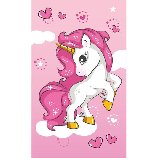 Einhorn Special Gesichtstuch für Kinder aus Baumwolle – 30 × 50 cm