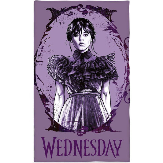 Wednesday Gothic Gesichtstuch für Kinder aus Baumwolle – 30 × 50 cm