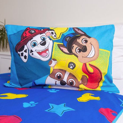 Housse de couette Pat' Patrouille Days Ahead, parure de lit bébé – 100 × 135 cm + 40 × 60 cm, coton