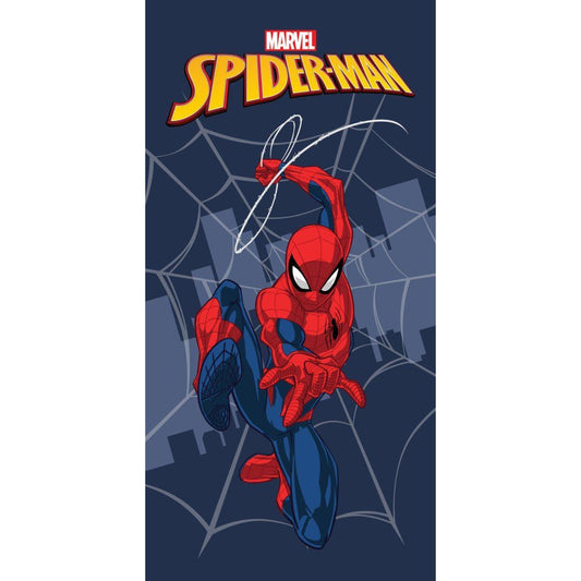 Spiderman Dark City , ( ) Badetuch für Kinder aus Polyester – 70 × 140 cm