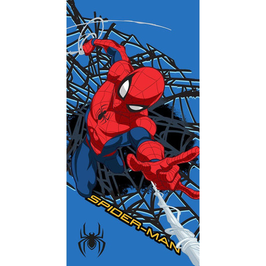 Spiderman Web Hero , ( ) Badetuch für Kinder aus Polyester – 70 × 140 cm
