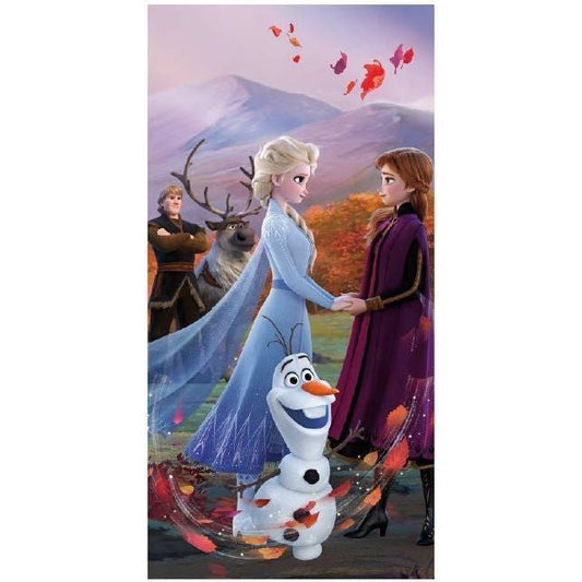 Disney Eiskönigin Wind Badetuch für Kinder aus Baumwolle – 70 × 140 cm