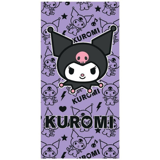 Hello Kitty Kuromi Chaos ( ) Kids' Polyester Towel - 70 x 140 cm