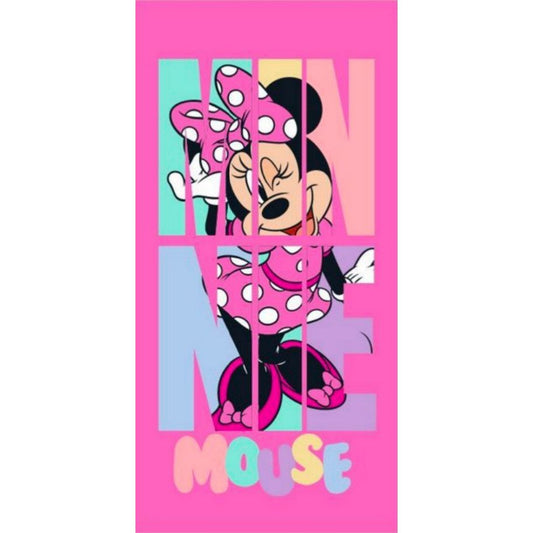 Disney Minnie Peekaboo, Quick Dry Kids' Polyester Beach Towel – 70 × 140 cm