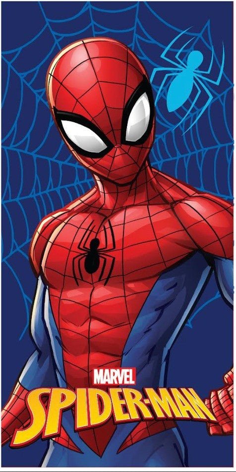 Spiderman Super Swing , (Fast Dry) Badetuch für Kinder aus Polyester – 70 × 140 cm