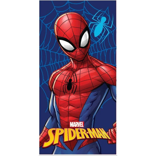 Spiderman Super Swing , (Fast Dry) Badetuch für Kinder aus Polyester – 70 × 140 cm