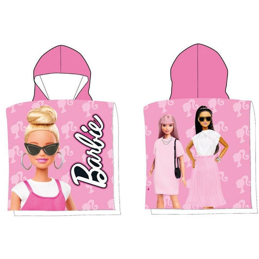 Barbie Street Style ( ) Badeponcho für Kinder aus Polyester – 50 × 100 cm