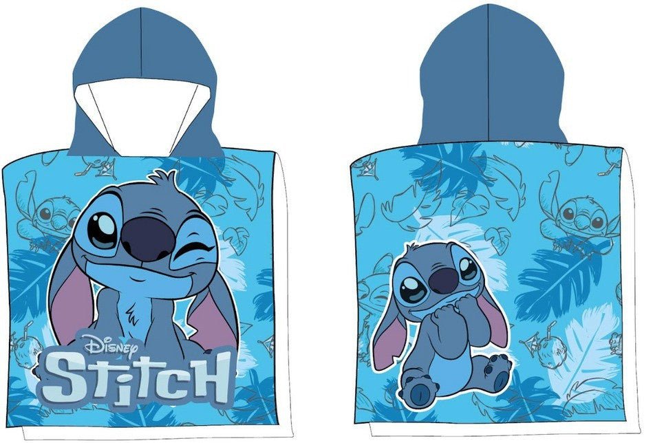 Disney Lilo und Stitch Sweet Wink ( ) Badeponcho für Kinder aus Polyester – 50 × 100 cm