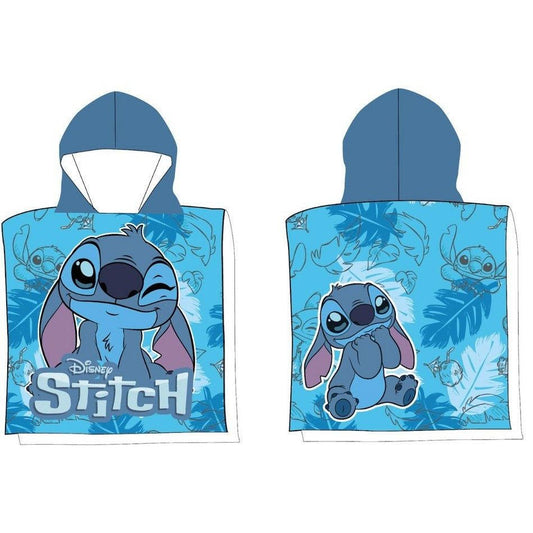 Disney Lilo und Stitch Sweet Wink ( ) Badeponcho für Kinder aus Polyester – 50 × 100 cm