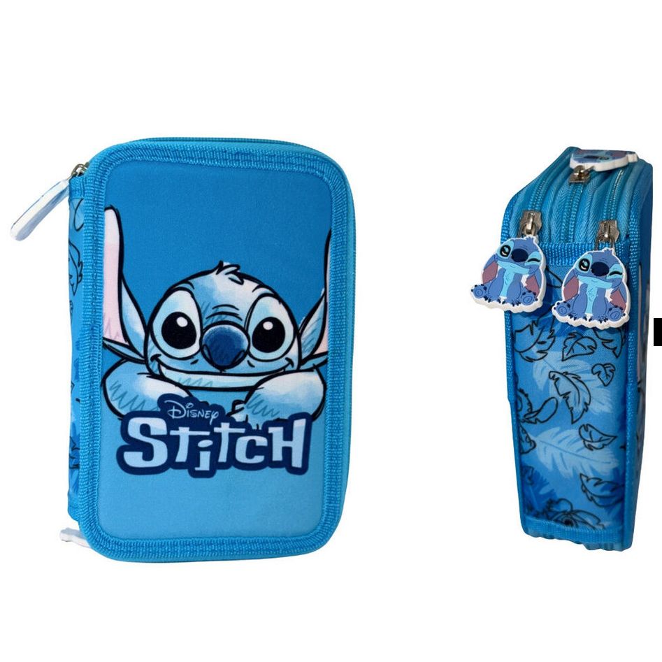 Trousse Disney Lilo et Stitch Smile pour enfants – 20 x 13,5 x 6,5 cm