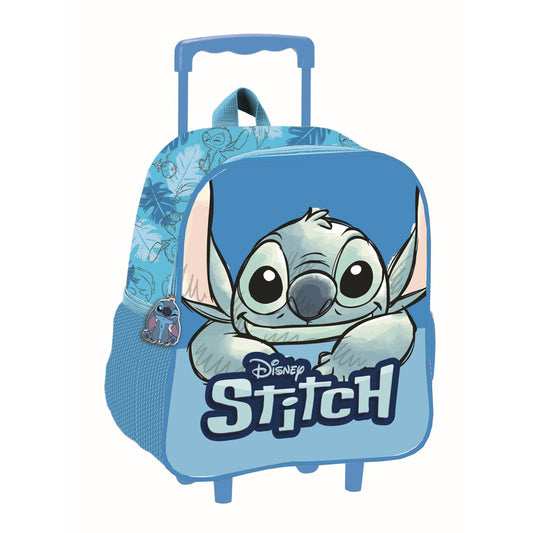 Disney Lilo and Stitch Smile Rolling Kindergarten Backpack for Kids – 32 x 26 x 11 cm