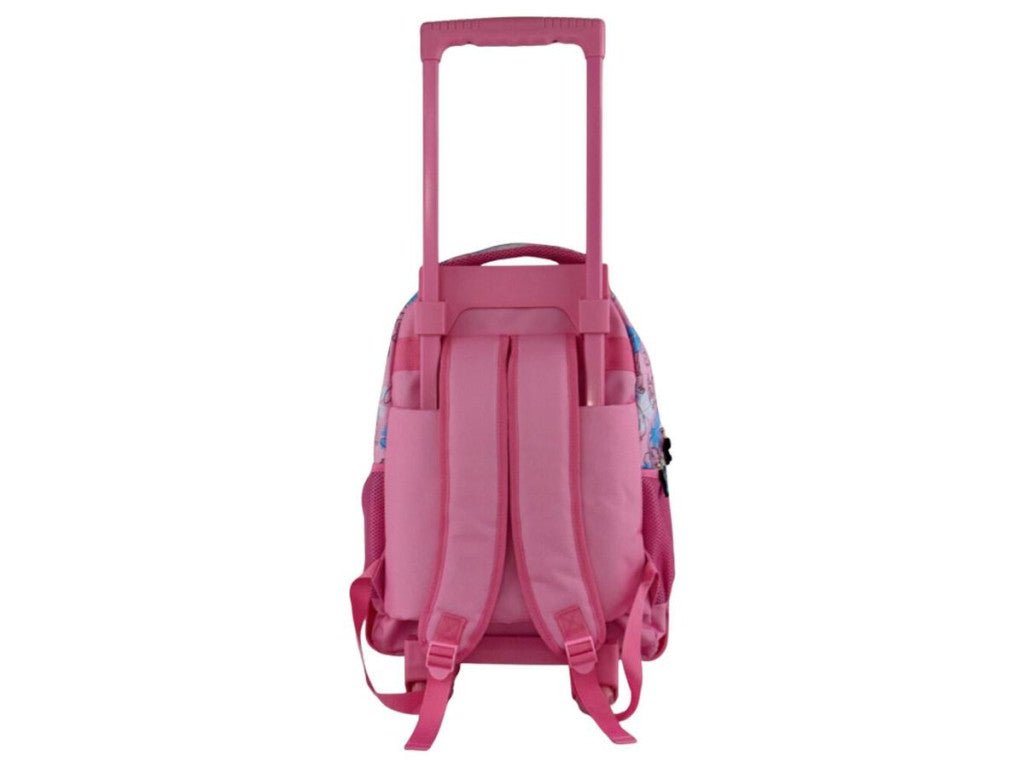 Disney Lilo und Stitch Doll Premium Roll-Rucksack, Tasche 44 cm Schultasche mit Rollen für Kinder – 44 × 33 × 22 cm