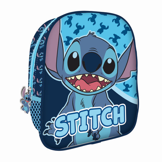 Disney Lilo and Stitch Abstract Nursery Backpack for Children - 26 x 22 x 9.5 cm