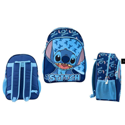Disney Lilo und Stitch Abstract , Tasche 40 cm Schulranzen für Kinder – 40 × 30 × 17 cm