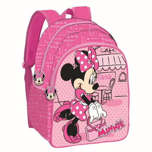 Disney Minnie Paris , Tasche 40 cm Schulranzen für Kinder – 40 × 30 × 17 cm