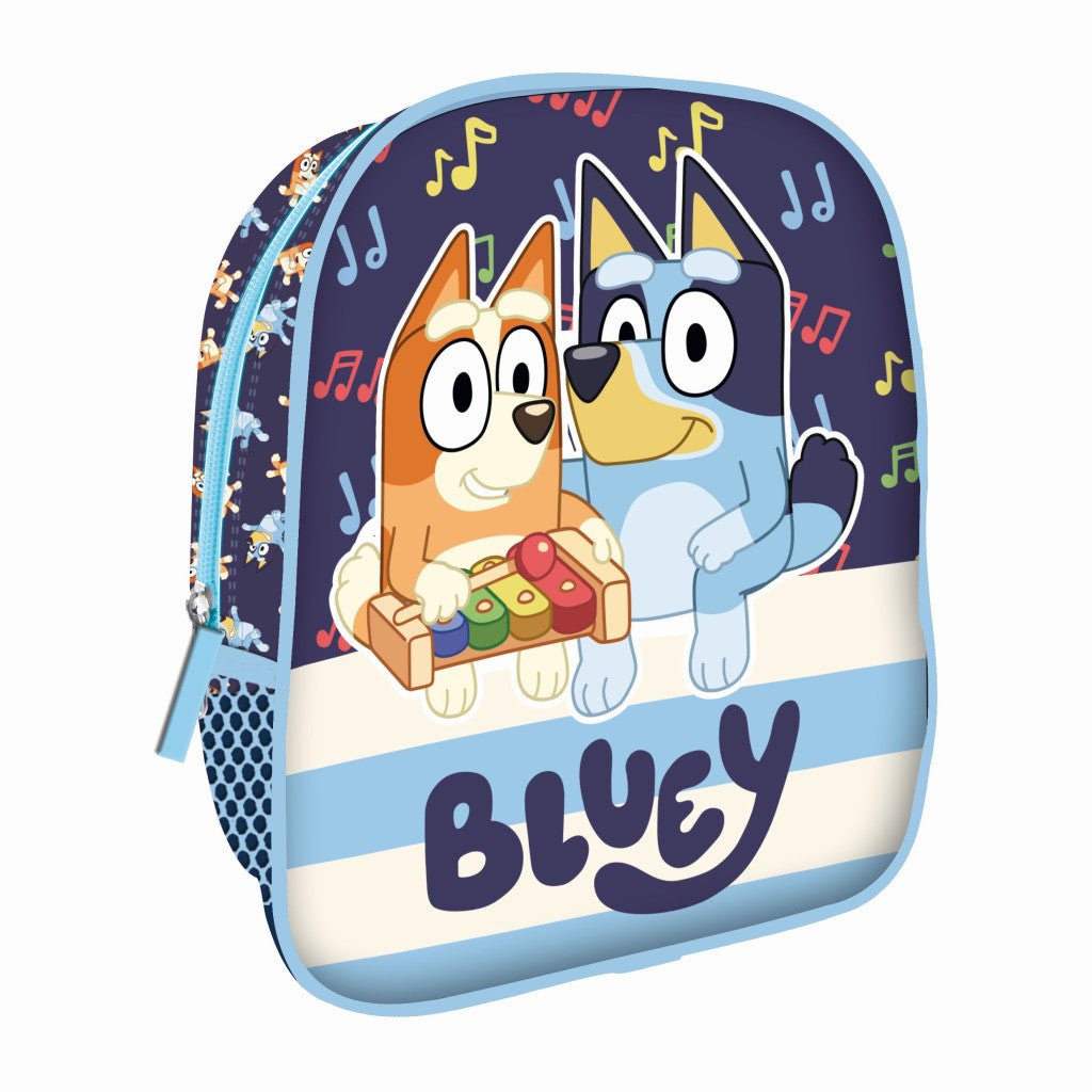 Bluey Dreams Kindergartenrucksack für Kinder – 26 x 22 x 9,5 cm