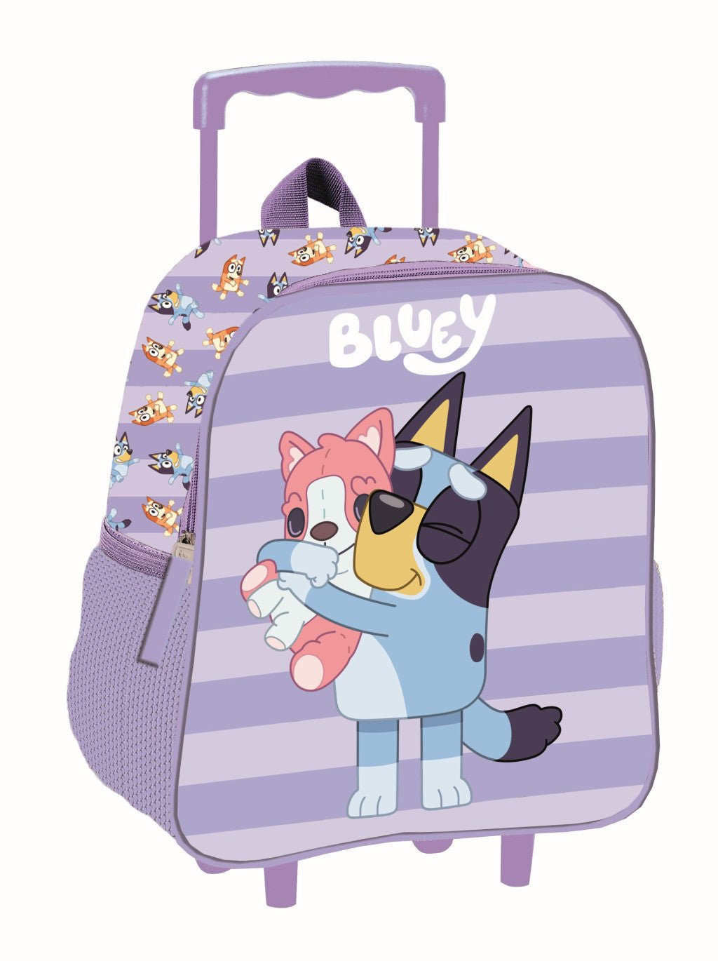 Bluey Puppy rollbarer Kindergarten Kindergartenrucksack für Kinder – 32 x 26 x 11 cm