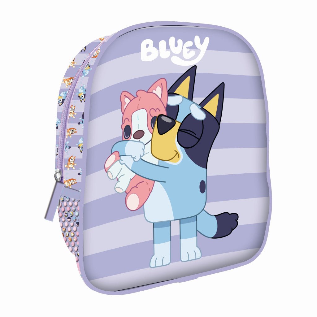 Bluey Puppy Kindergartenrucksack für Kinder – 26 x 22 x 9,5 cm