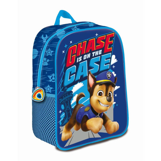 Paw Patrol Chase est en patrouille Sac à dos maternelle pour enfants – 30 x 24 x 8 cm