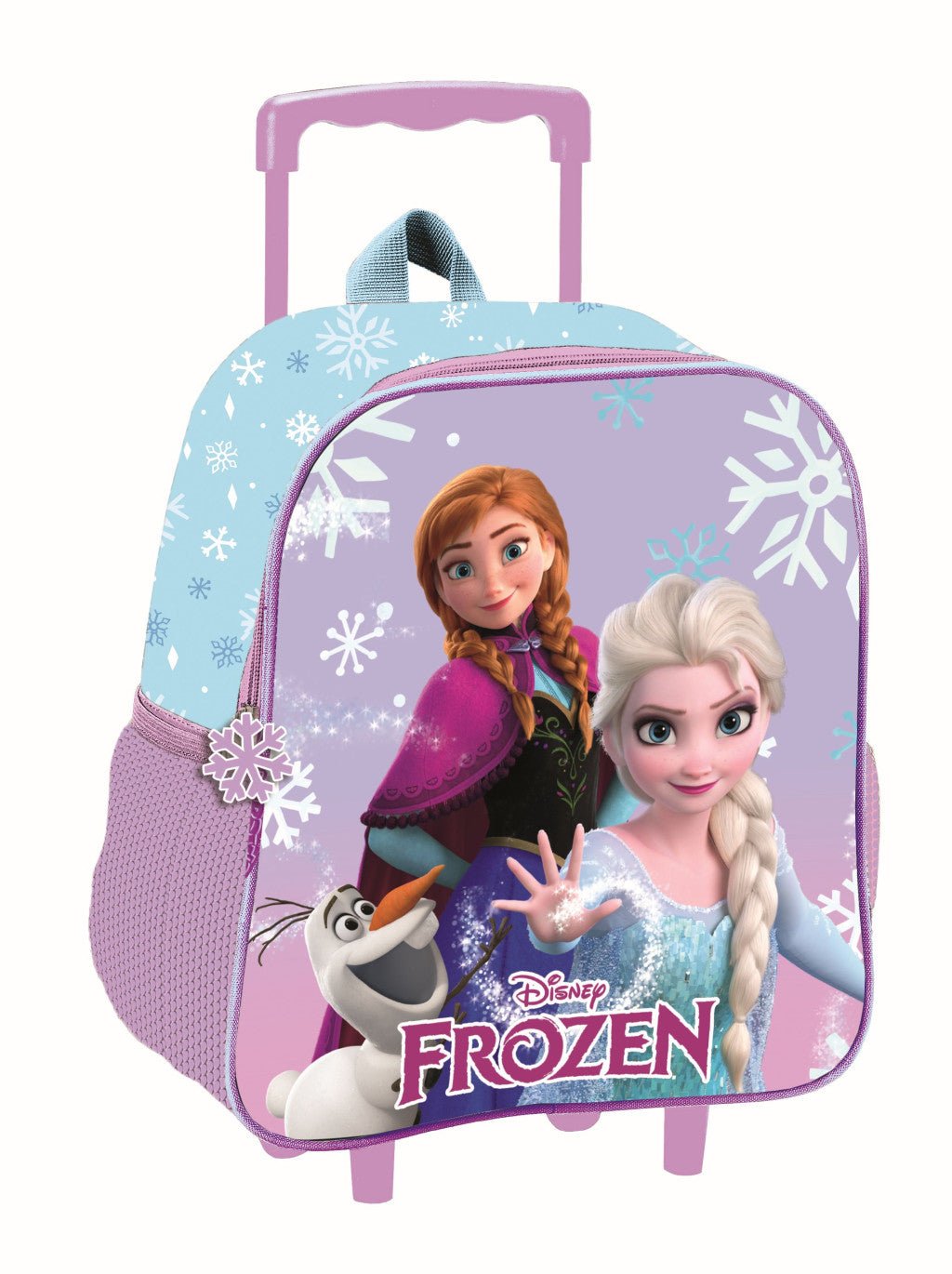 Disney Eiskönigin Winter Magic rollender Kindergarten Kindergartenrucksack für Kinder – 32 x 26 x 11 cm