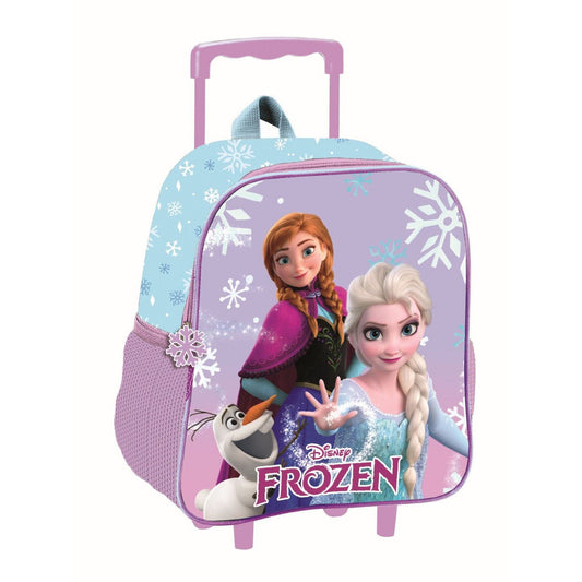Disney Eiskönigin Winter Magic rollender Kindergarten Kindergartenrucksack für Kinder – 32 x 26 x 11 cm