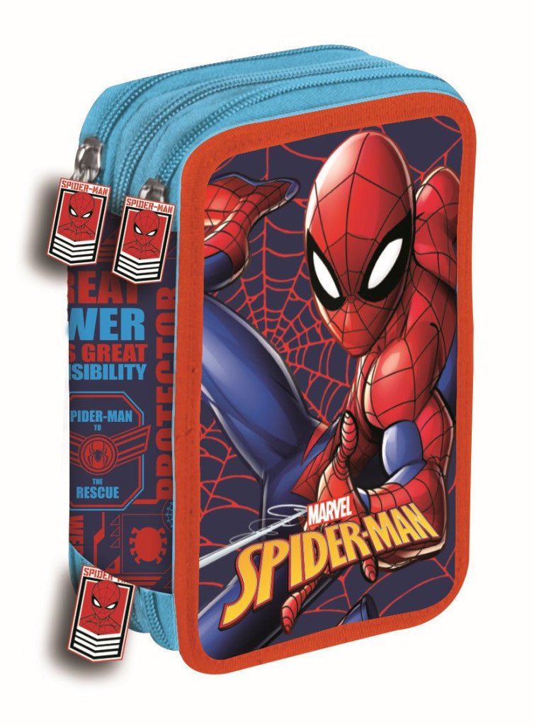 Spiderman Great Power Federmäppchen für Kinder – 20 x 13,5 x 6,5 cm