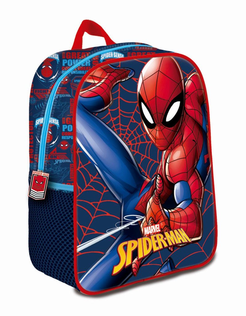 Spiderman Great Power Kindergartenrucksack für Kinder – 30 x 24 x 8 cm