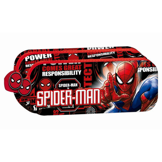 Spiderman Fight On Federmäppchen für Kinder – 23 x 10 x 6 cm