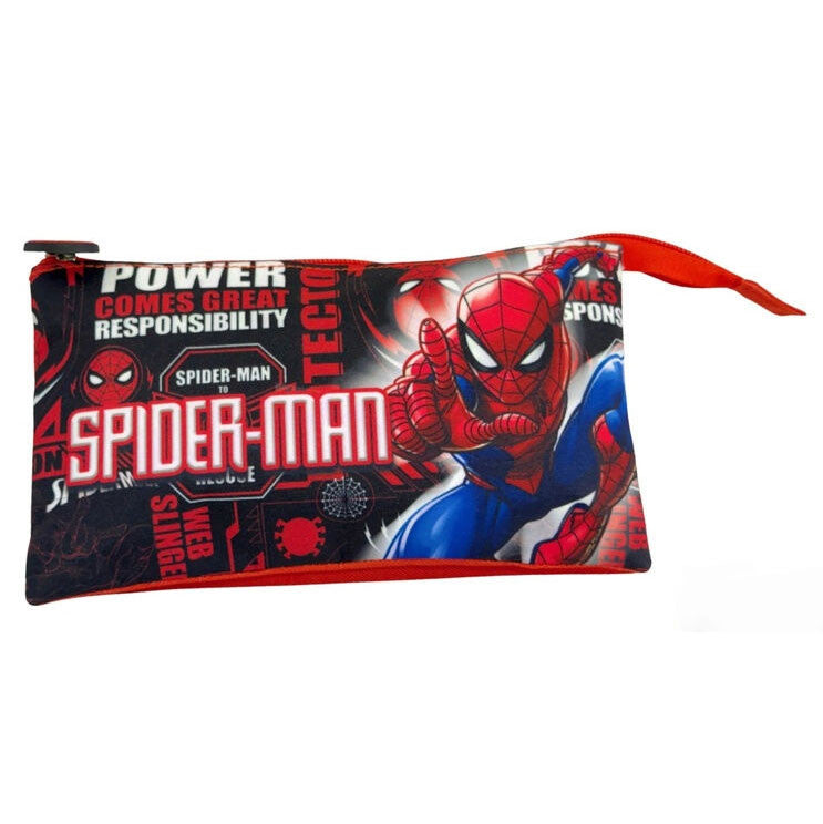 Spiderman Fight On Federmäppchen für Kinder – 22 x 14 cm