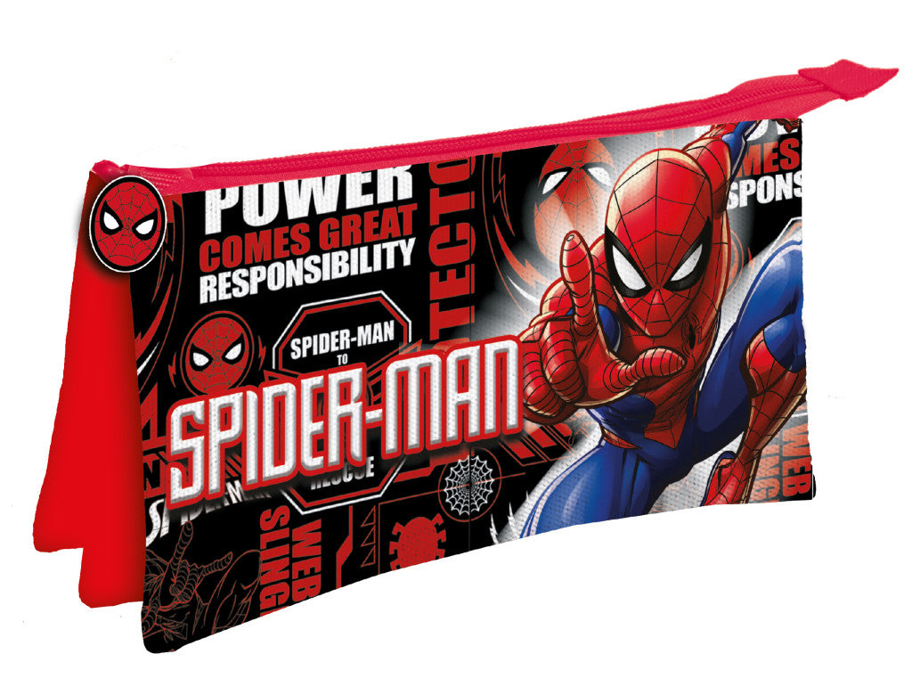 Spiderman Fight On Federmäppchen für Kinder – 22 x 14 cm