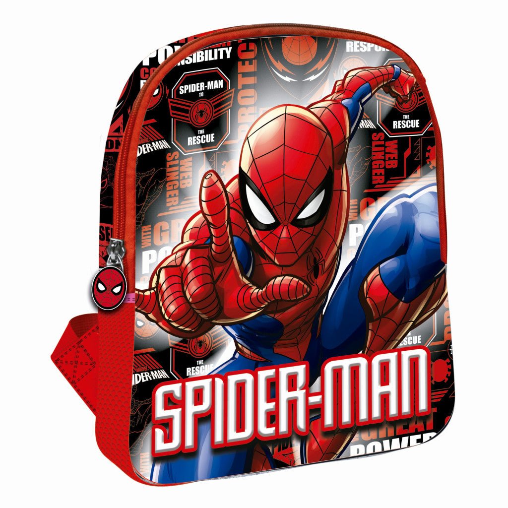 Spiderman Fight On Kindergartenrucksack für Kinder – 30 x 26 x 10 cm
