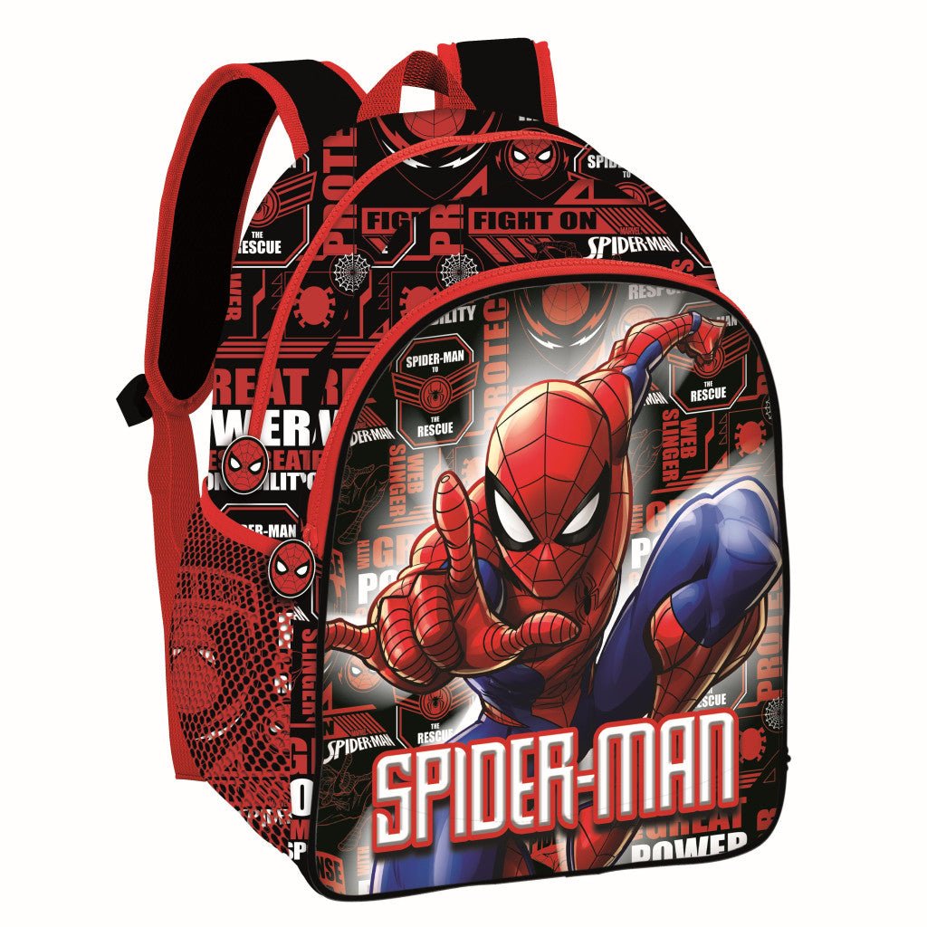 Spiderman Fight On , Tasche 40 cm Schulranzen für Kinder – 40 × 30 × 17 cm