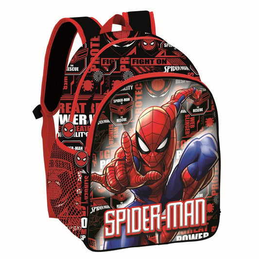 Spiderman Fight On , Tasche 40 cm Schulranzen für Kinder – 40 × 30 × 17 cm